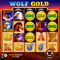 AmunRa - Wolf Gold Slot Game - Pragmatic Play